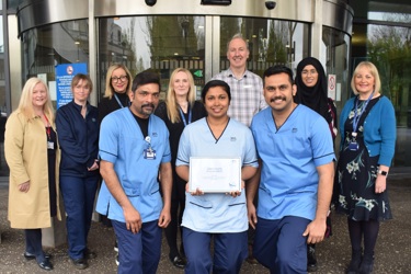 NHS Fife recognised for the support provided to international recruits 