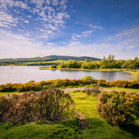 Lochore Meadows lake