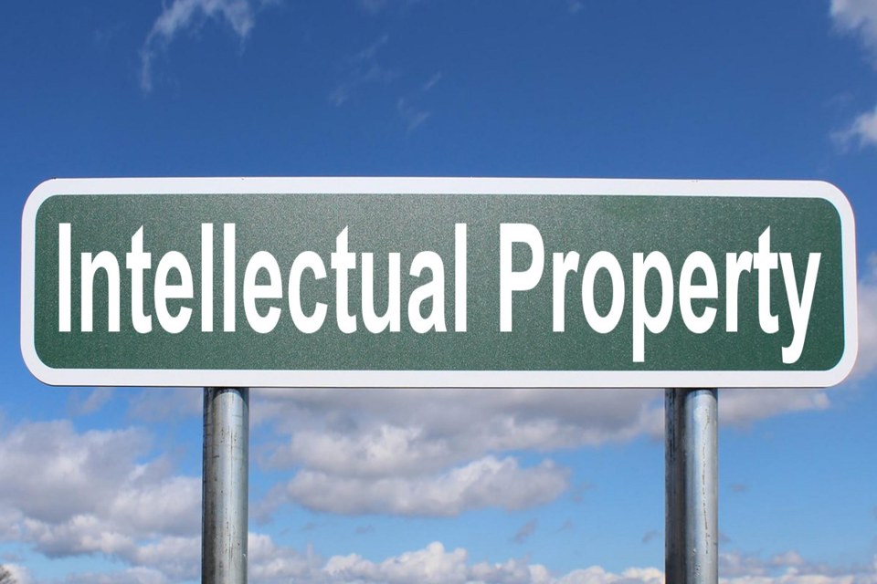 intellectual property sign