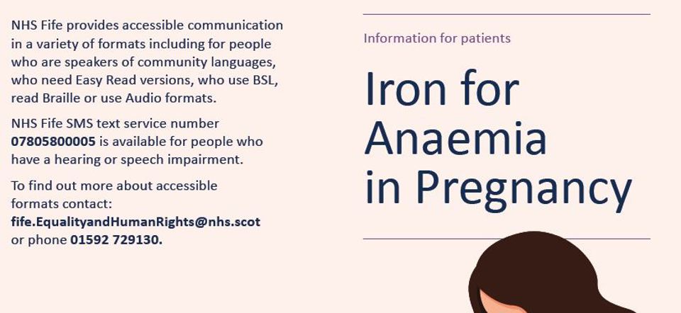 Iron for anaemia in pregnancy