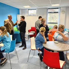 Enjoying The New Staff Wellbeing Hub At St Andrews Community Hospital