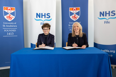 NHS Fife agrees major new partnership with the University of St Andrews