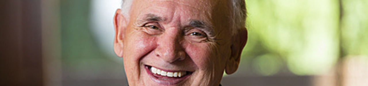 Older man smiling