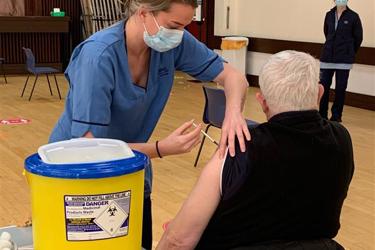 Information on how to reschedule your Covid and flu vaccine appointment if it falls on Monday 19 September