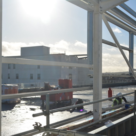 National Treatment Centre building in progress
