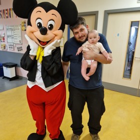 Mickey mouse in  ward 