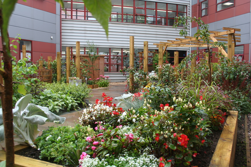 Hospice Garden at Queen Margaret Hospital, Dunfermline.