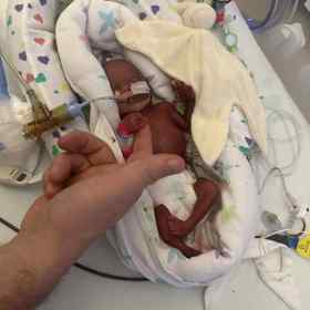 Baby Father Hand