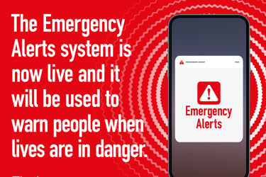 New government alert system test