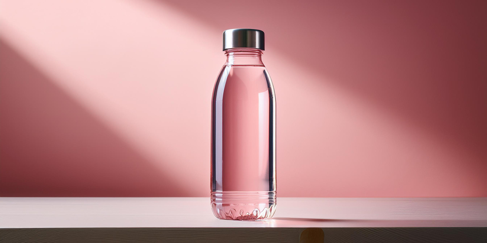 Water Bottle On Table