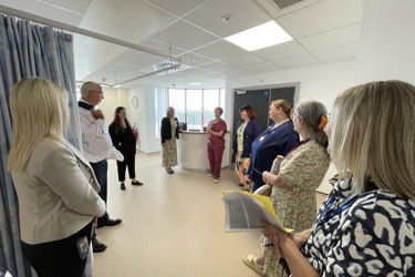 NHS Fife’s Board Tour Services at Queen Margaret Hospital 