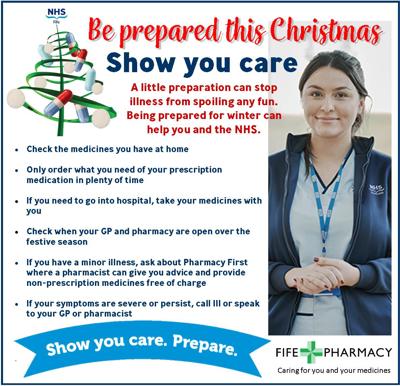 Be prepared over winter caring for your medication