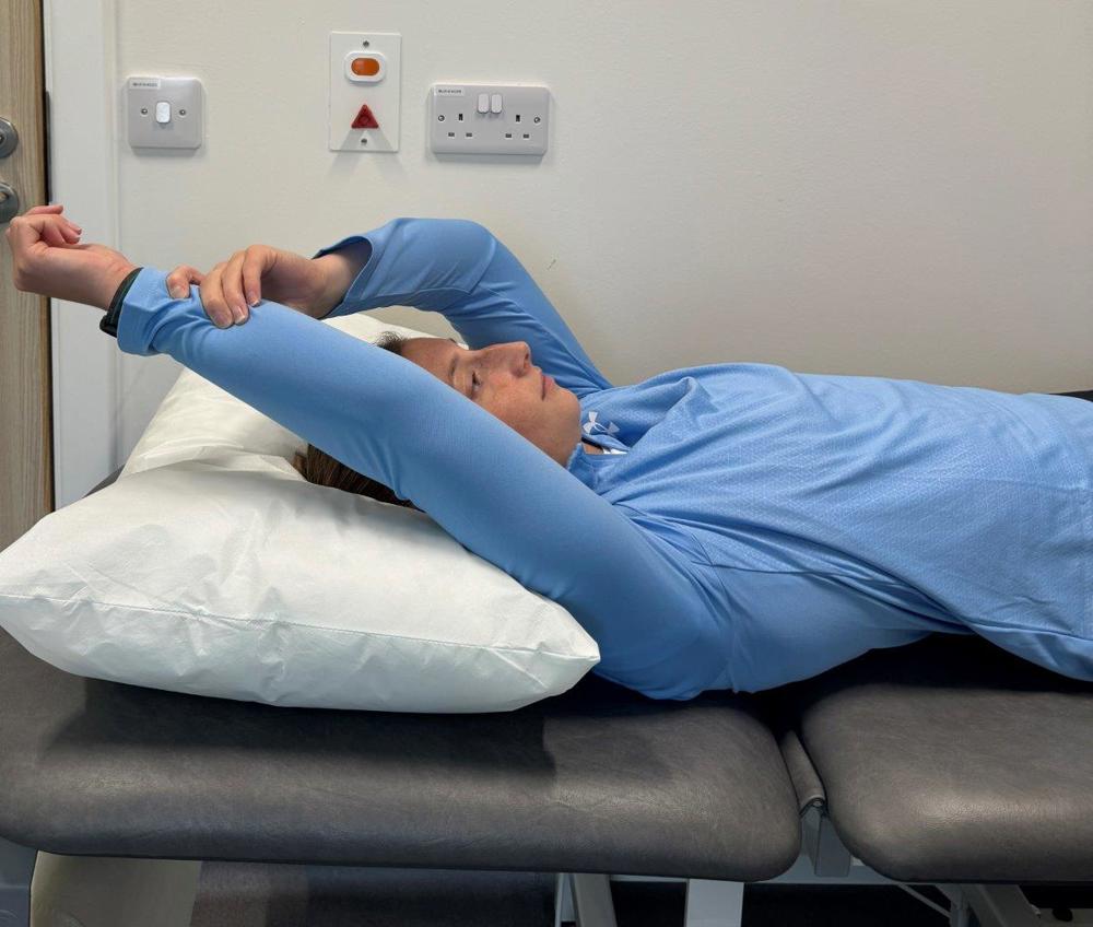 Supine Assisted Arm Back