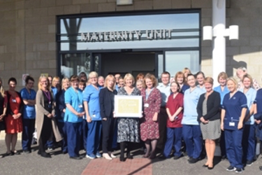 NHS Fife becomes first maternity service to achieve UNICEF Gold Baby Friendly Standard