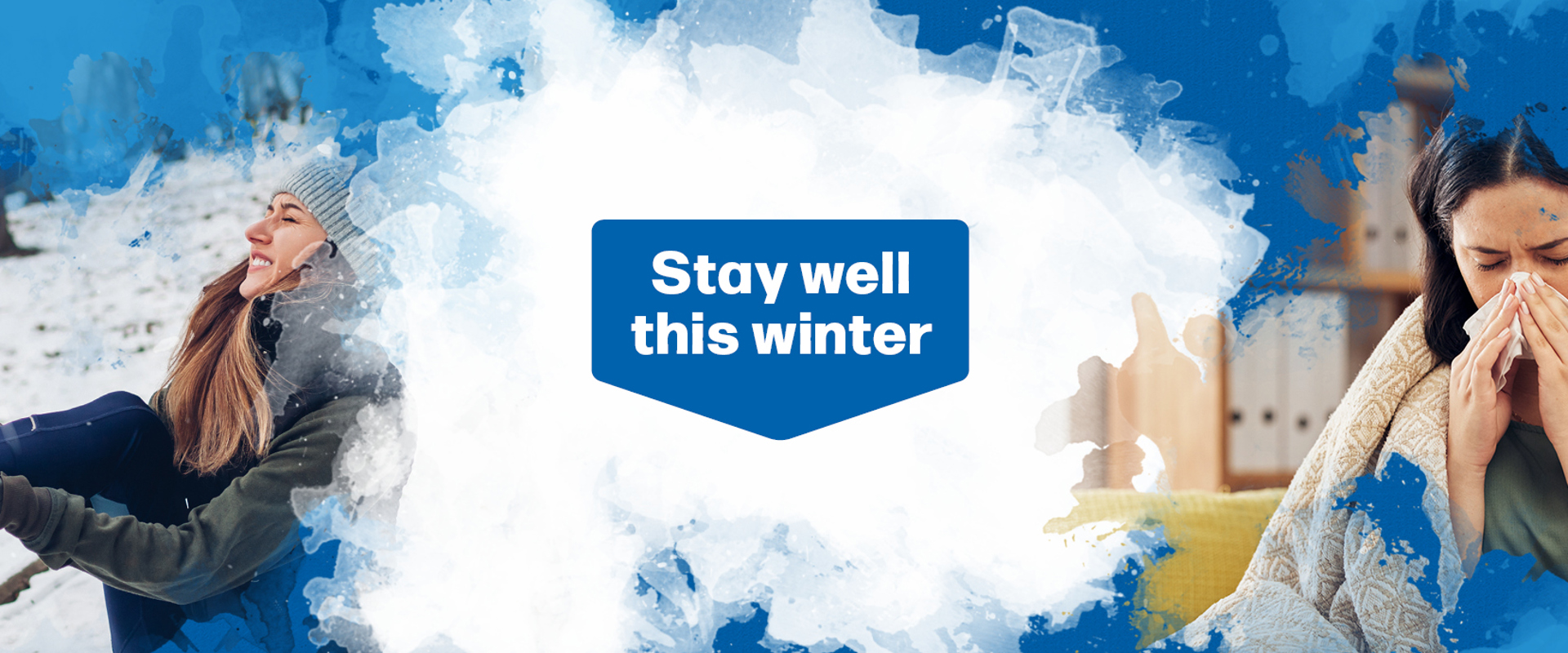 Stay Well This Winter Carousel Banner