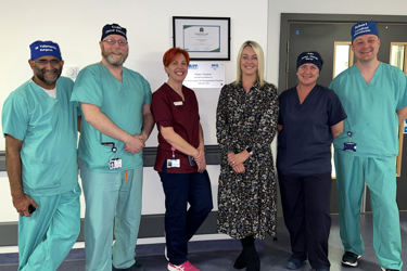 Queen Margaret and Victoria Hospital theatres gain AfPP accreditation