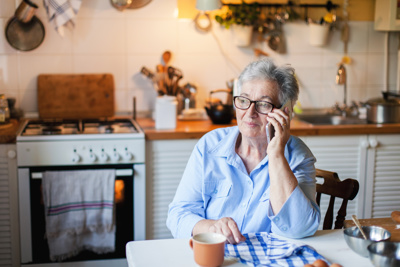 Woman On Phone