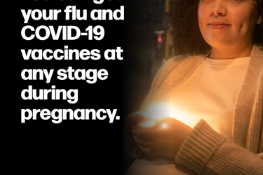 NHS Fife is reminding pregnant women of the importance of taking up their flu an Covid jags this winter