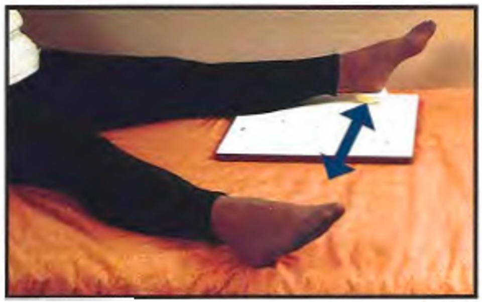hip exercise moving feet wide
