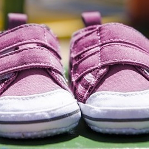 pink children shoes