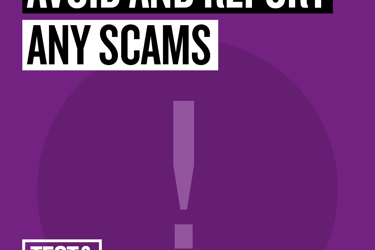 Do not fall for Test and Protect scams