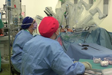 Robotic surgery helping to improve outcomes for patients in Fife