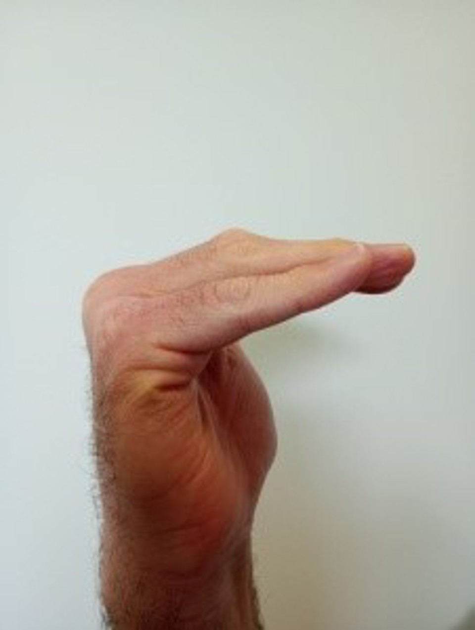 Fingers Straight Bend