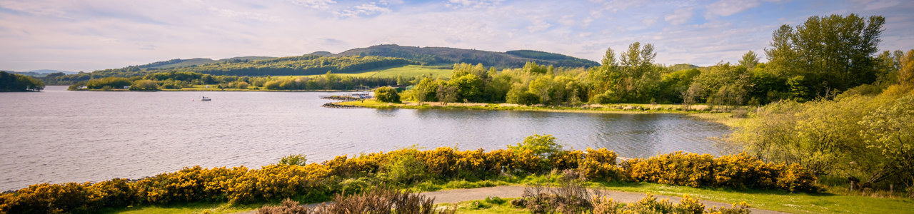 Lochore Meadows lake