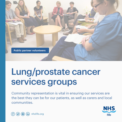 lung/prostate cancer service groups community representation is important