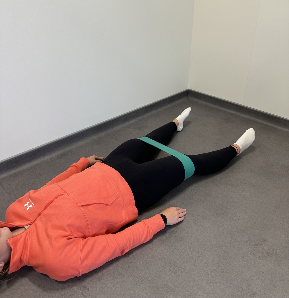 Lying Static Hip Abduction