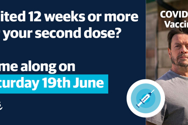 Get your second vaccine if you've waited more than 12 weeks