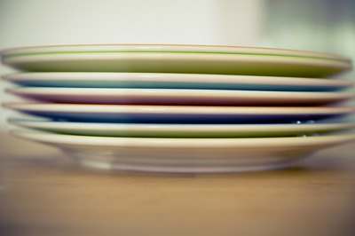 stacked plates