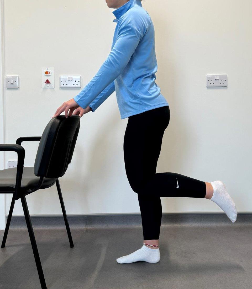 Heel To Buttock Strengthening Exercise