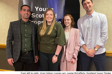 Scotland’s Young Thinker of the Year 2021 Winner – Louise McCafferty 