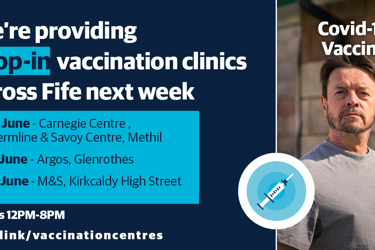 Over 40s invited to drop in clinics for second dose vaccines