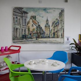 Room With Table And Chairs