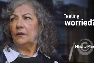 The Mind to Mind campaign helps people facing challenges with their mental wellbeing. 