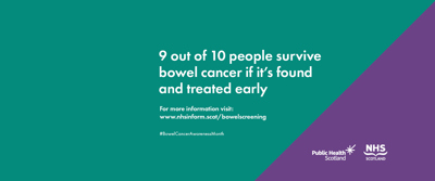 Bowel Cancer Website Banner