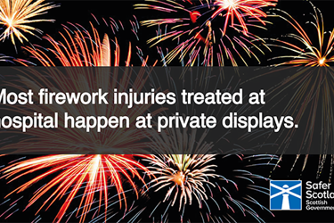 New campaign  highlights the dangers associated with fireworks misuse