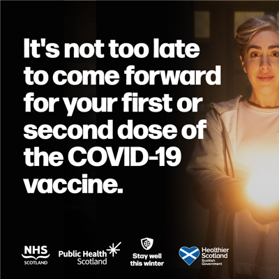 Its not too late to get the covid vaccine