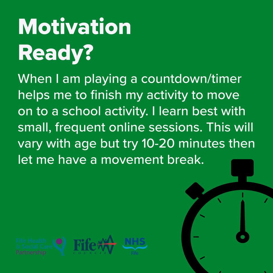 Getting Ready For Online Learning Motivation Ready