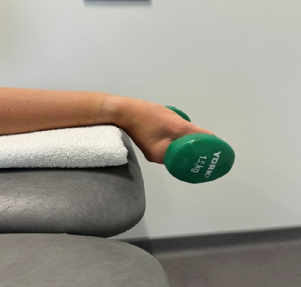 Wrist Flexor Strengthening Eccentric 2