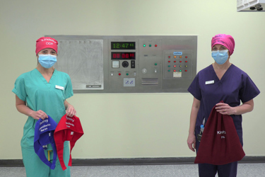 Simple innovation helping to improve communication in Fife’s operating theatres