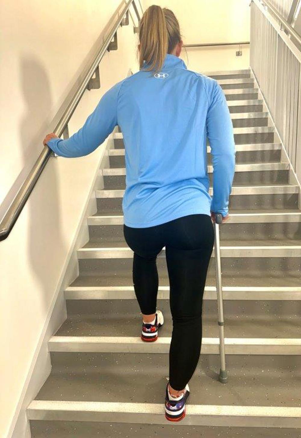 Going Up Stairs