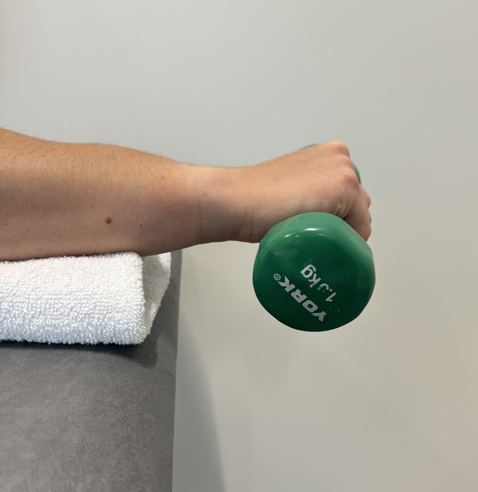 Wrist Extensor Strengthening Eccentric 2