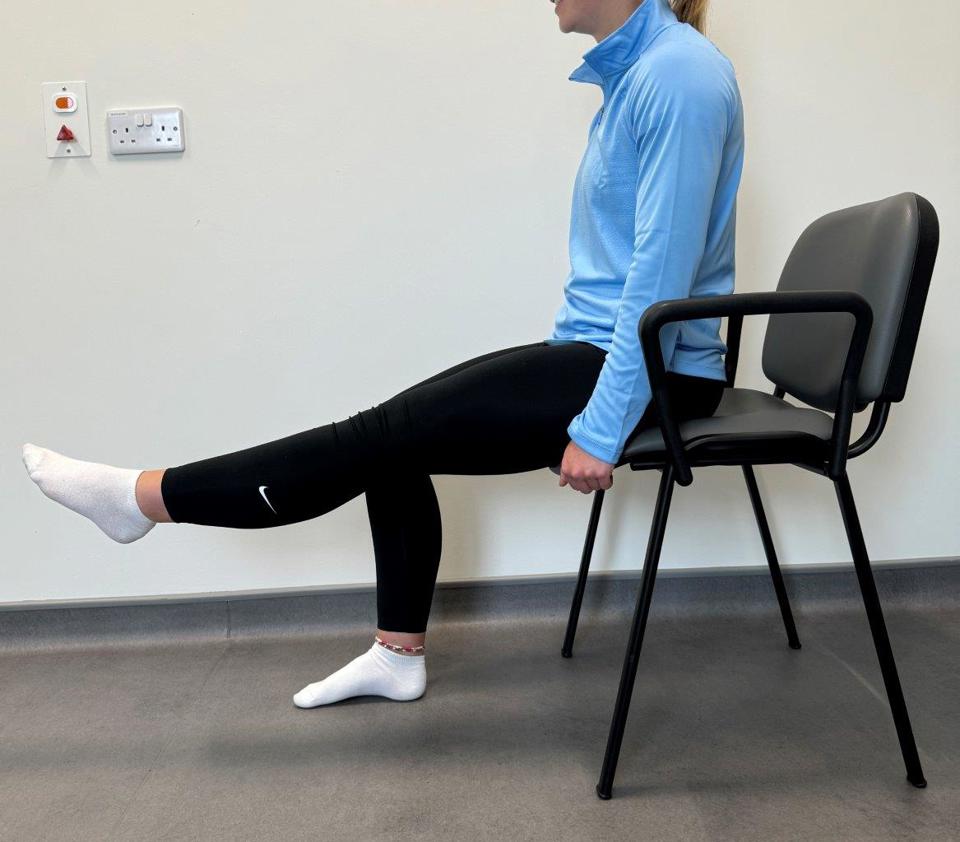 Straight Leg Raise Leg Extended