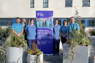 Pandemic inspired ICU Roof Garden officially opened at Victoria Hospital