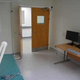 Methilhaven surgery consulting room