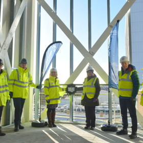 Group construction shot at NTC