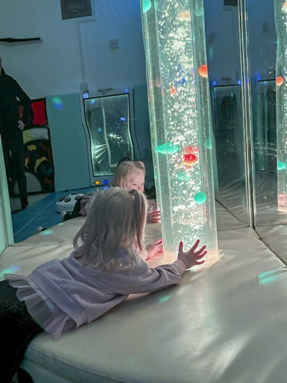 Girl With Light Towerjpg